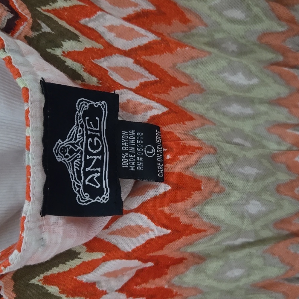 Angie BlinkBlanco Maxi Multicolored Sundress NWT - Picture 7 of 7